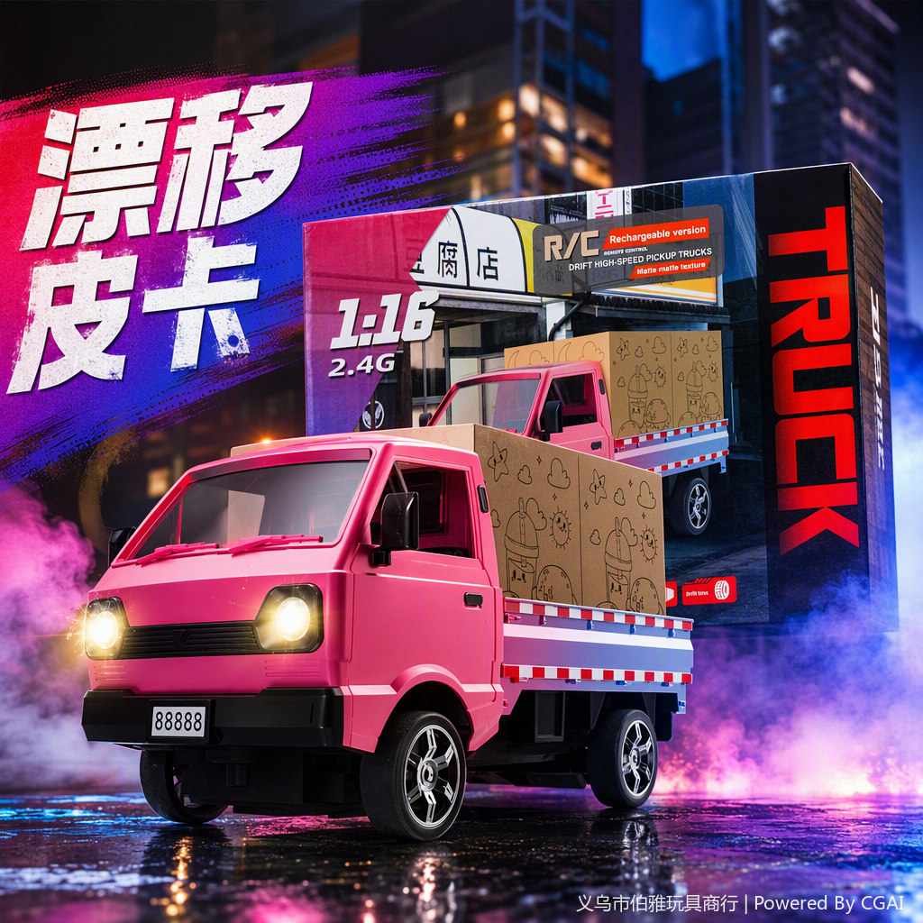 Детские игрушки с дистанционным управлением pink могут быть использованы для зарядки подарков на день детей для девочек Specification image
