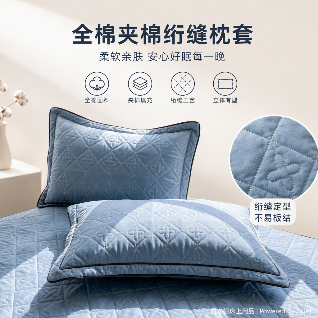 Cálido acolchado conjunto de tres piezas conjunto de textiles para el hogar ropa de cama cómoda y suave kit de cama sábanas funda edredón funda de almohada combinación details Picture