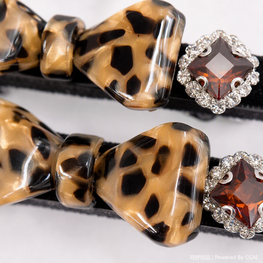 Moda estampado de leopardo arcos clips para el pelo simple accesorios para el pelo accesorios para el pelo clips para el pelo niños tendencias Application Scenario
