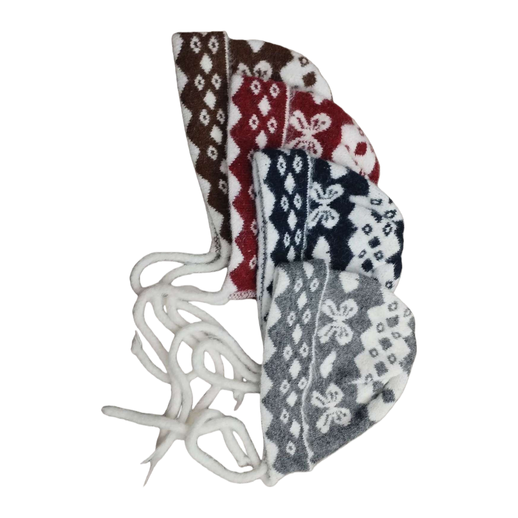 Fashionable and colorful knitted hats are warm and versatile. Winter trendy casual hats for both men and women are soft, comfortable and come in a variety of styles Item Picture