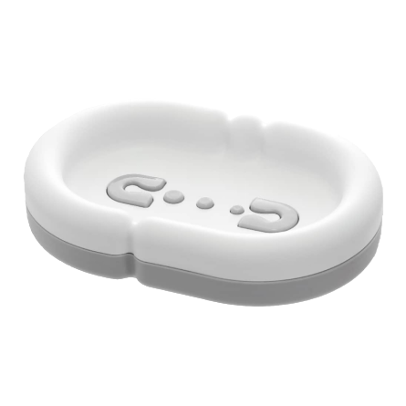 【CL】26Q4#3200 White suction cup soap tray Aromatherapy soap box, waterproof and anti-slip simple storage product for kitchen and bathroom Application Scenario