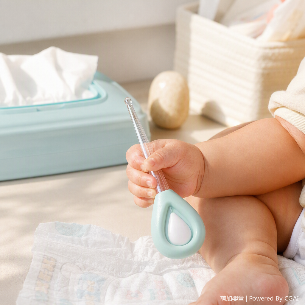 Baby luminous ear spoons available in multiple colors, safe and soft. A new children's product for cleaning babies' ears, convenient and essential for home use details Picture