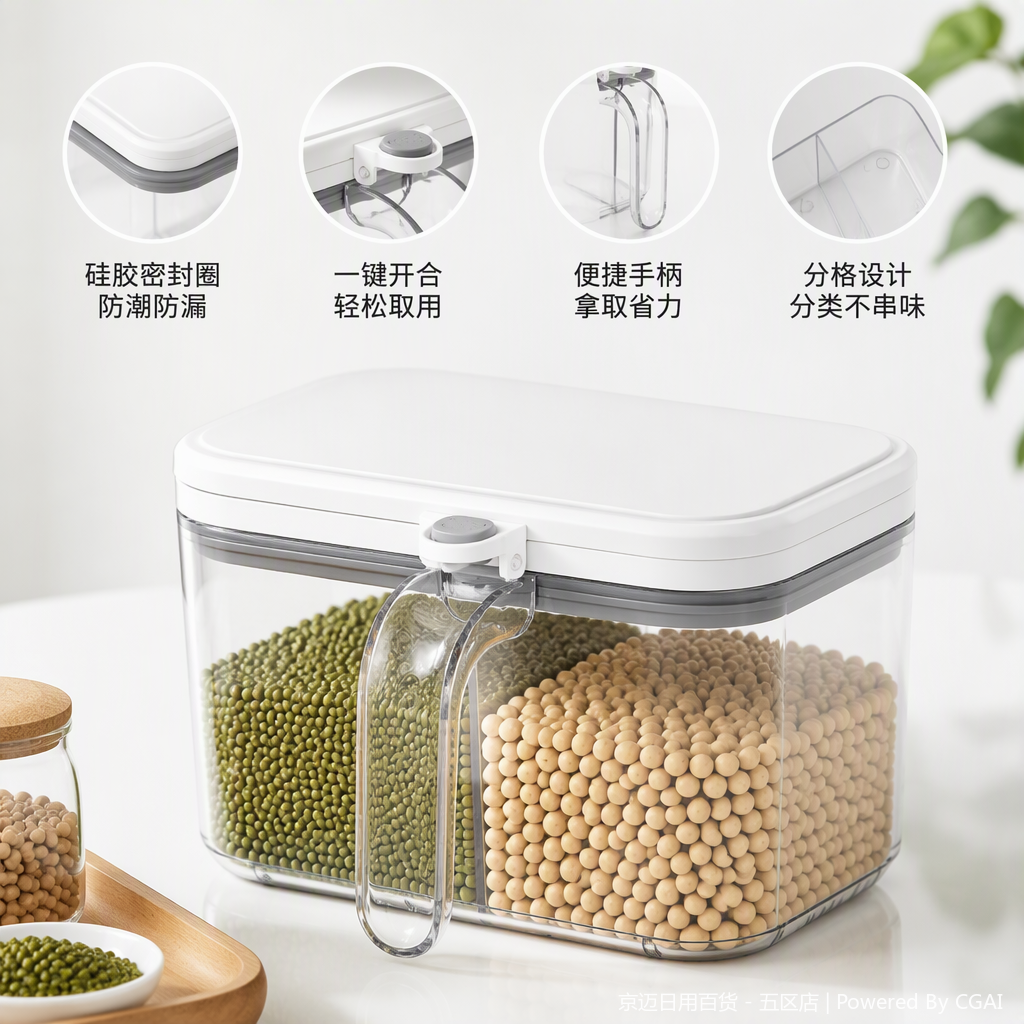 【CL】26Q4#6300 Multi-functional Seasoning Bottle, kitchen seasoning container set, simple and practical seasoning bottle