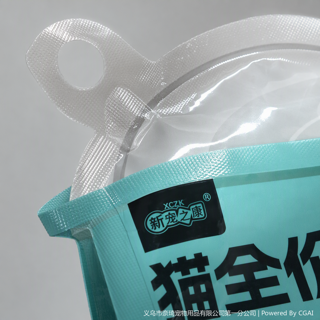 Bolsa de embalaje de alimentos para gatos ecológica y duradera turquesa bolsa de alimentos para mascotas engrosada a prueba de humedad y ripstop big bag Application Scenario