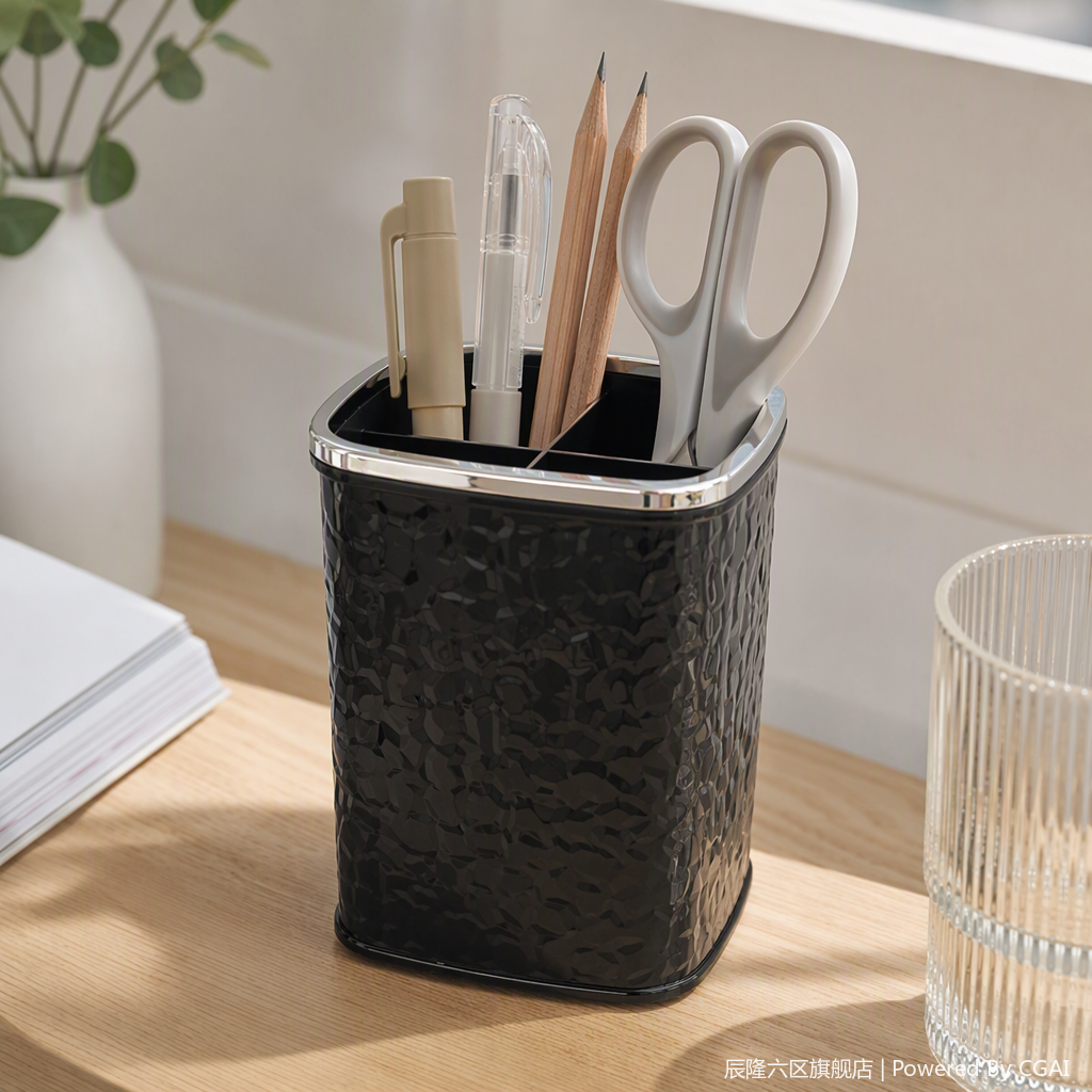 【CL】26Q4#8808 Creative pen holder Decoration, multi-functional storage, Gift box, Commemorative Coin, dice decoration, Office supplies details Picture