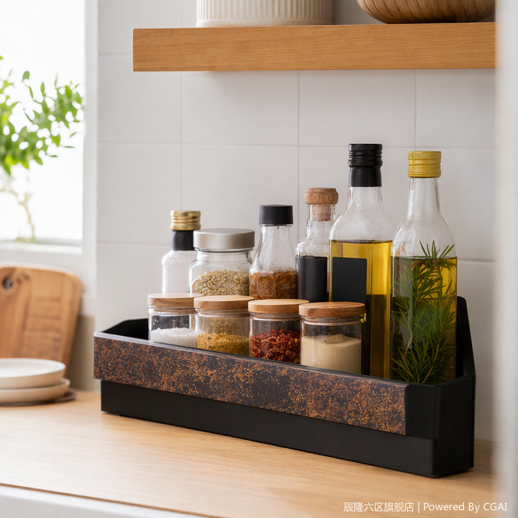 【CL】26Q4#8229 Multi-functional non-drilling folding layer rack, black triangular hole board, bathroom toilet storage and organization rack, storage rack details Picture