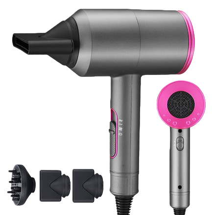 Imported electrical hair dryer, high-power negative ion silent hair care, professional beauty and hairstyling tool