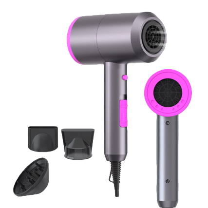 Importación de alta eficiencia y silencioso secador de pelo para el cuidado del cabello secado rápido para el hogar con barbería profesional aplicable Item Picture