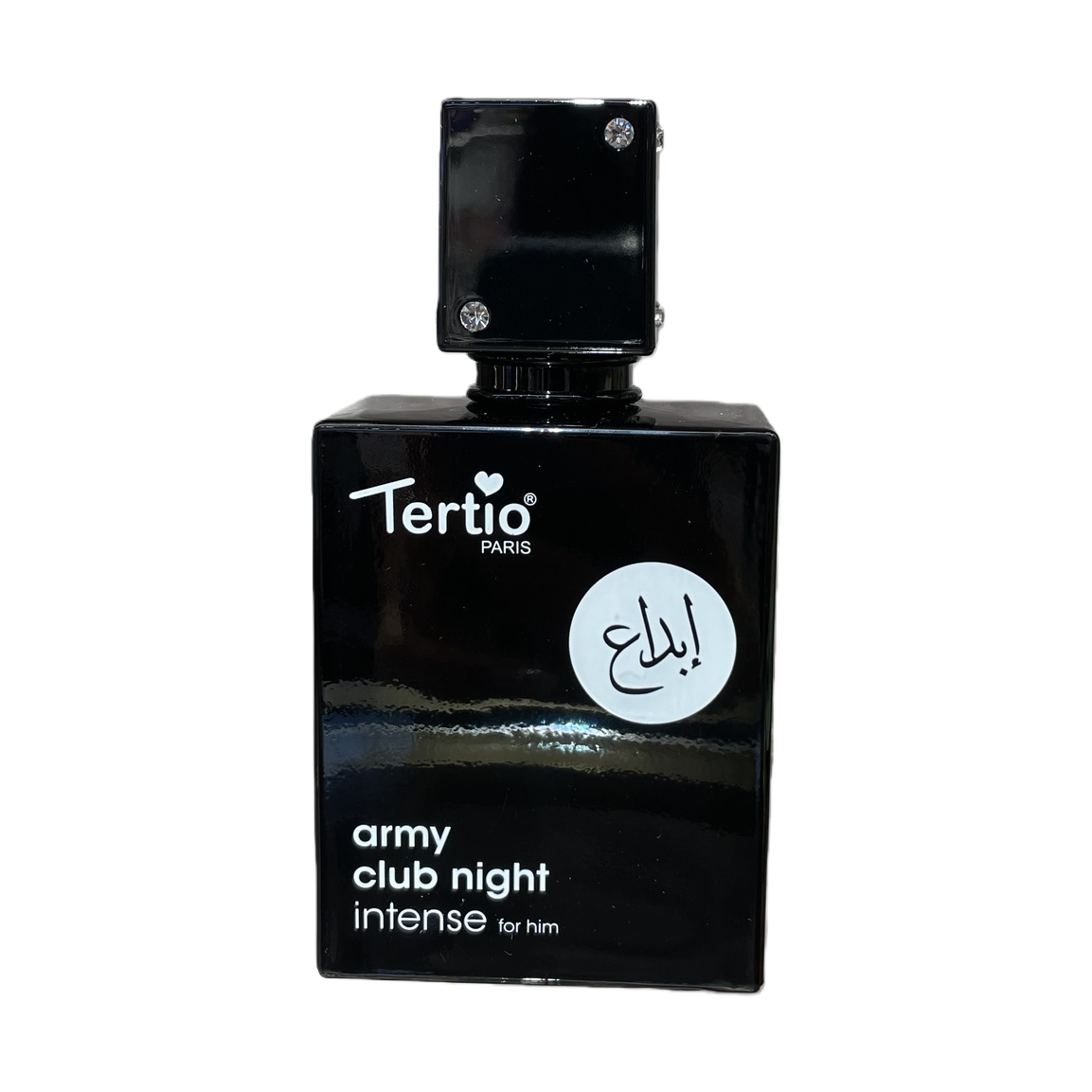 Fashionable square perfume bottle, black simple large-capacity long-lasting fragrance bottle, creative gift box set Item Picture