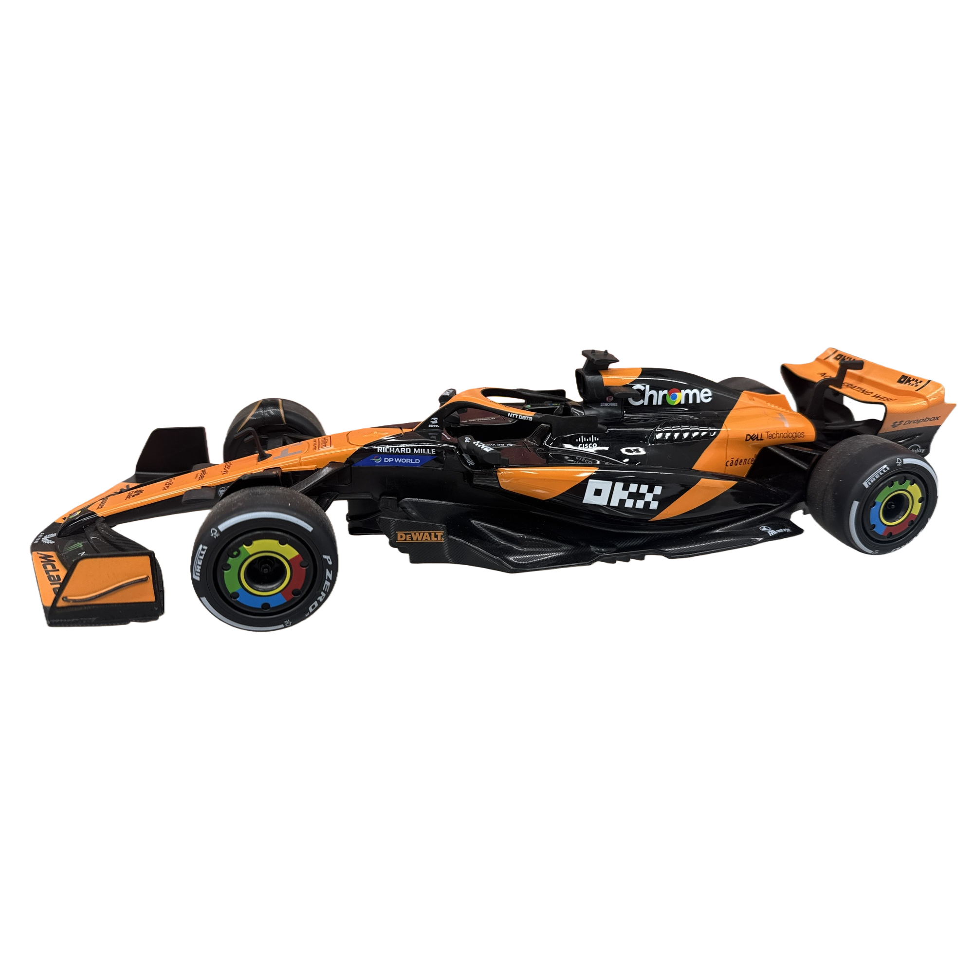 Orange and black racing car model simulation car toys, collectible ornaments, children's gifts, display items Item Picture