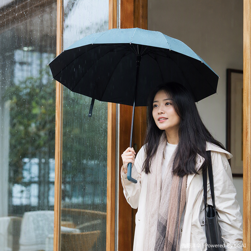 The multi-functional windproof and sunshade umbrella is lightweight and rainproof, suitable for both sunny and rainy days. It is durable, fashionable and available in a variety of colors details Picture