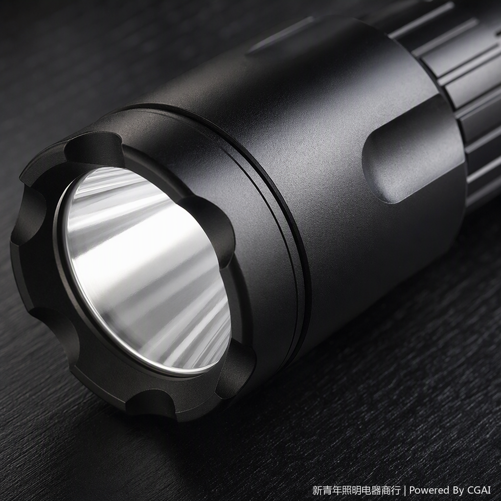 Multi-functional high-intensity flashlight, portable waterproof outdoor camping emergency lighting lamp, rechargeable high-intensity handheld lamp