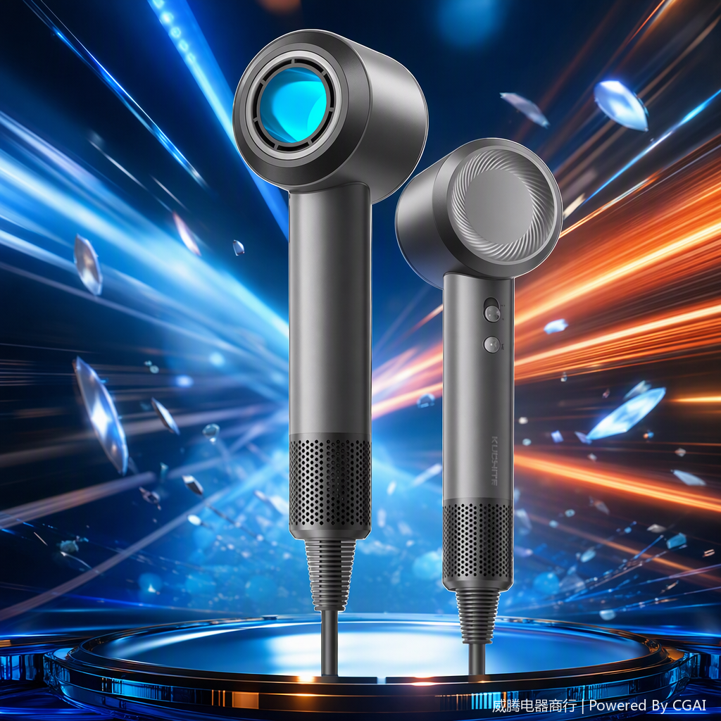 A multi-functional negative ion fast-drying hair dryer, portable and silent home hair care wonder, with strong power and powerful wind force Application Scenario