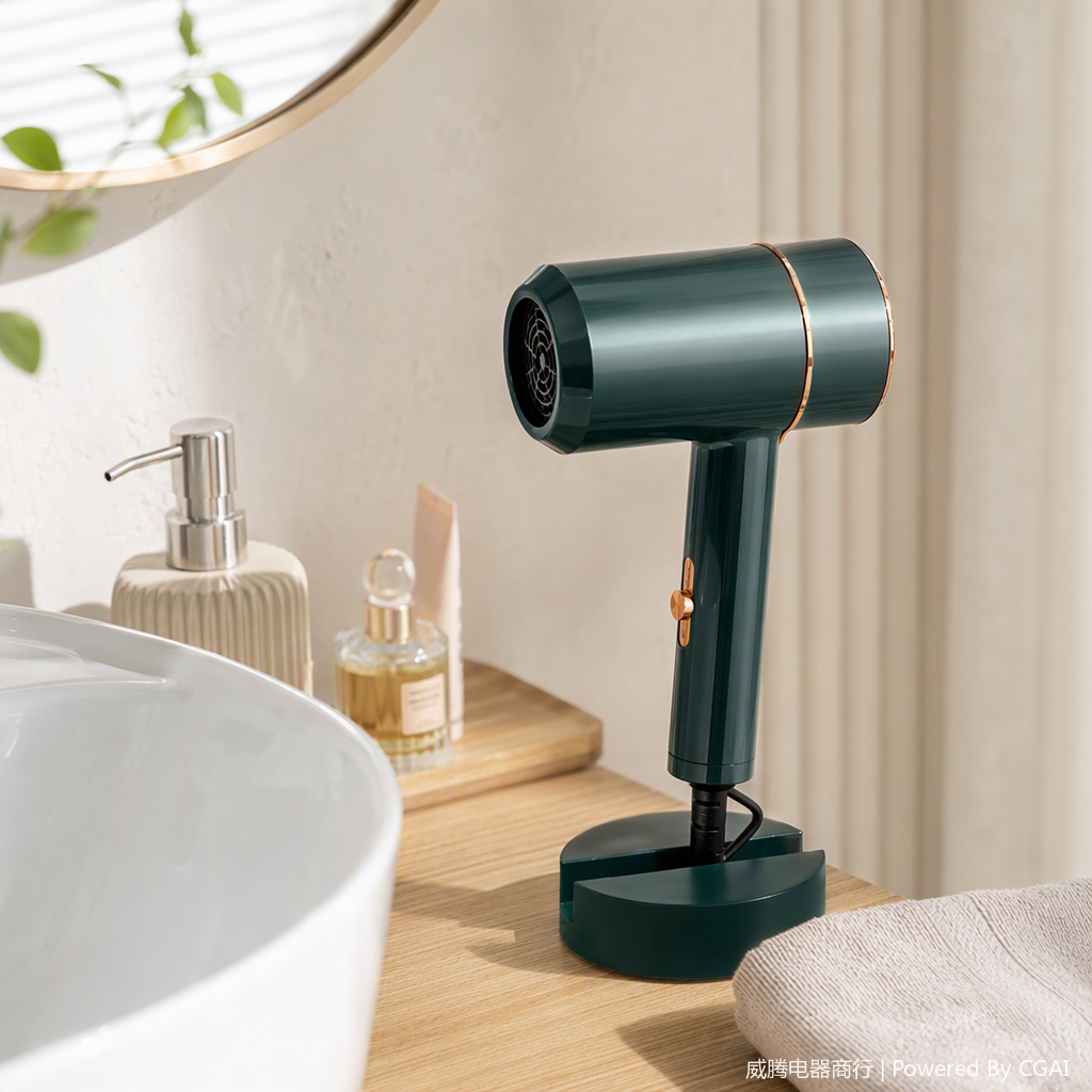 Imported electrical hair dryer, high-power negative ion silent hair care, household portable and quick hair drying equipment Item Picture