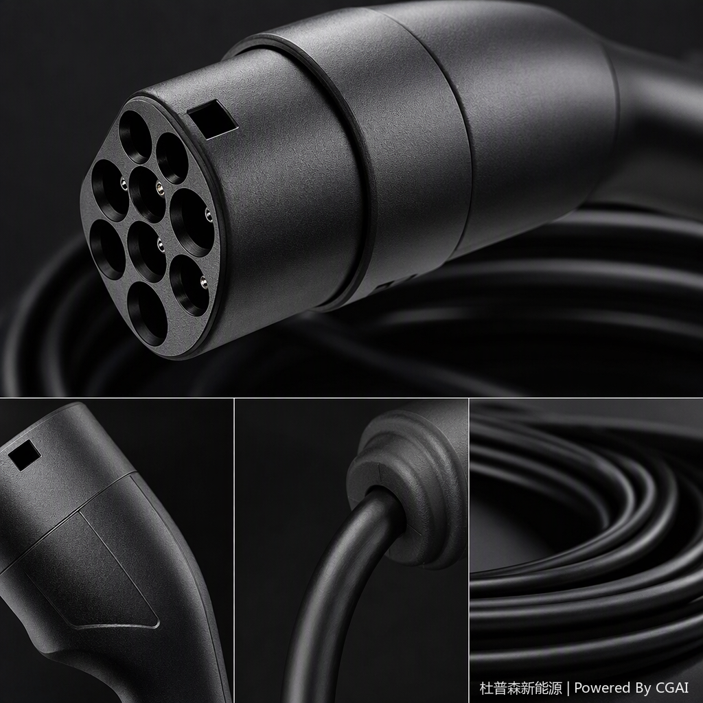 Cable de extensión de carga dual estándar europeo DUPUSEN, diseño de acoplamiento de doble punta, conducción eléctrica estable y confiable, extensión efectiva del cable de carga, posición de estacionamiento sin restricciones Application Scenario