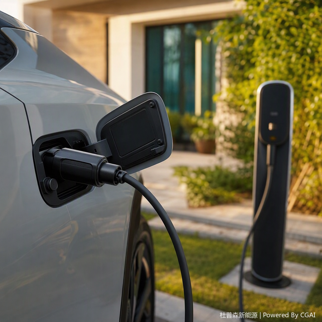 Dupsen estándar europeo a conector de conversión estándar americano, mano de obra firme, fácil de acoplar diferentes equipos de carga estándar, adaptación de modelos multinacionales, a través de los accesorios de transferencia de carga de ca estándar details Picture