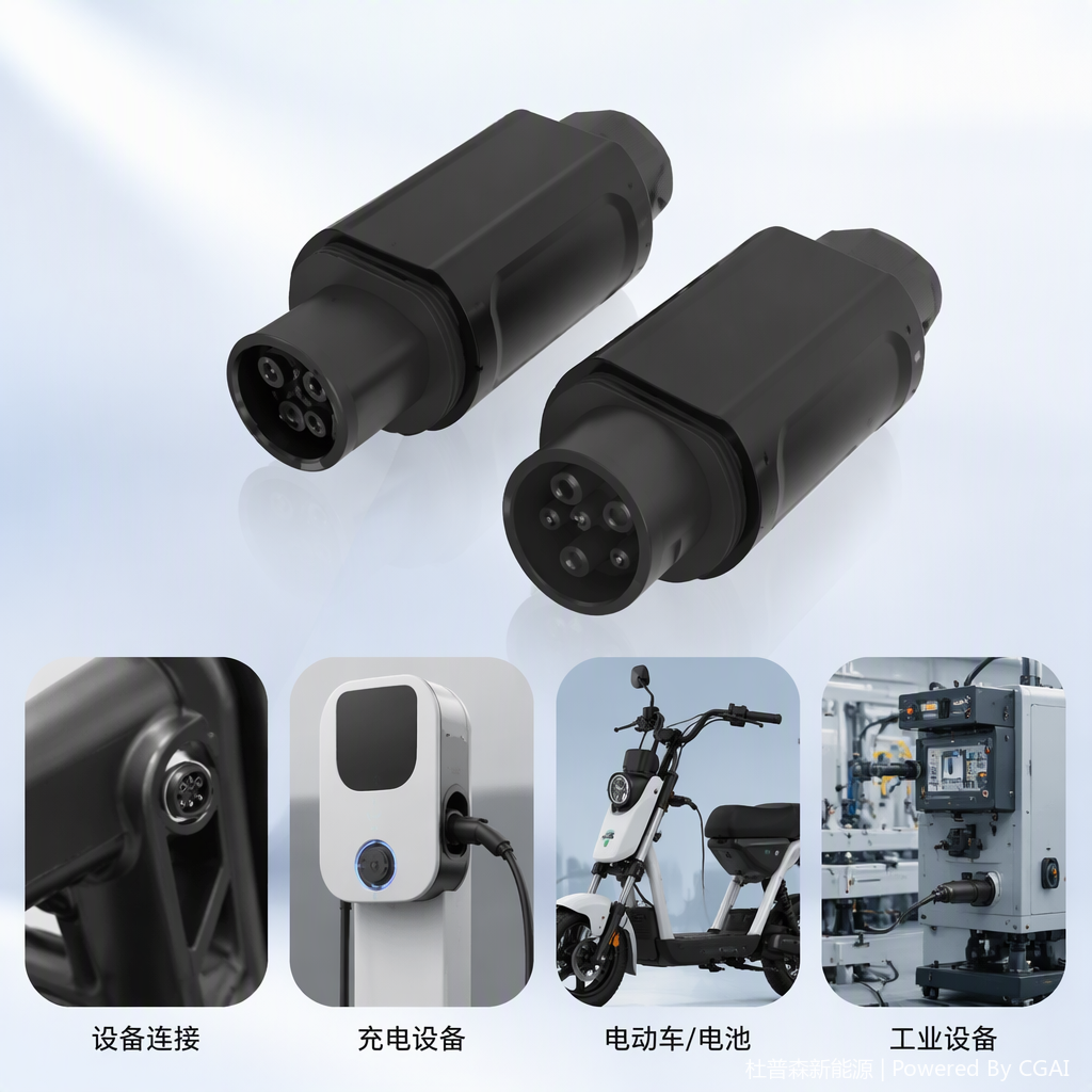 The DUPUSEN Tesla to American standard adapter enables intercommunication between two types of charging interfaces, ensuring stable electrical transmission and smooth plugging and unplugging. It solves the problem of interface adaptation for different specifications in new energy vehicles details Picture