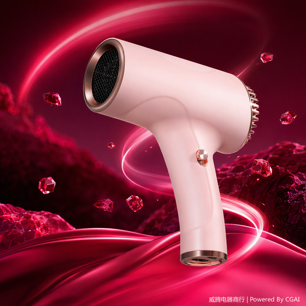 Imported electrical appliances, high-efficiency and silent hair dryer, portable, high-power hair care, styling, cold and hot air, suitable for family travel