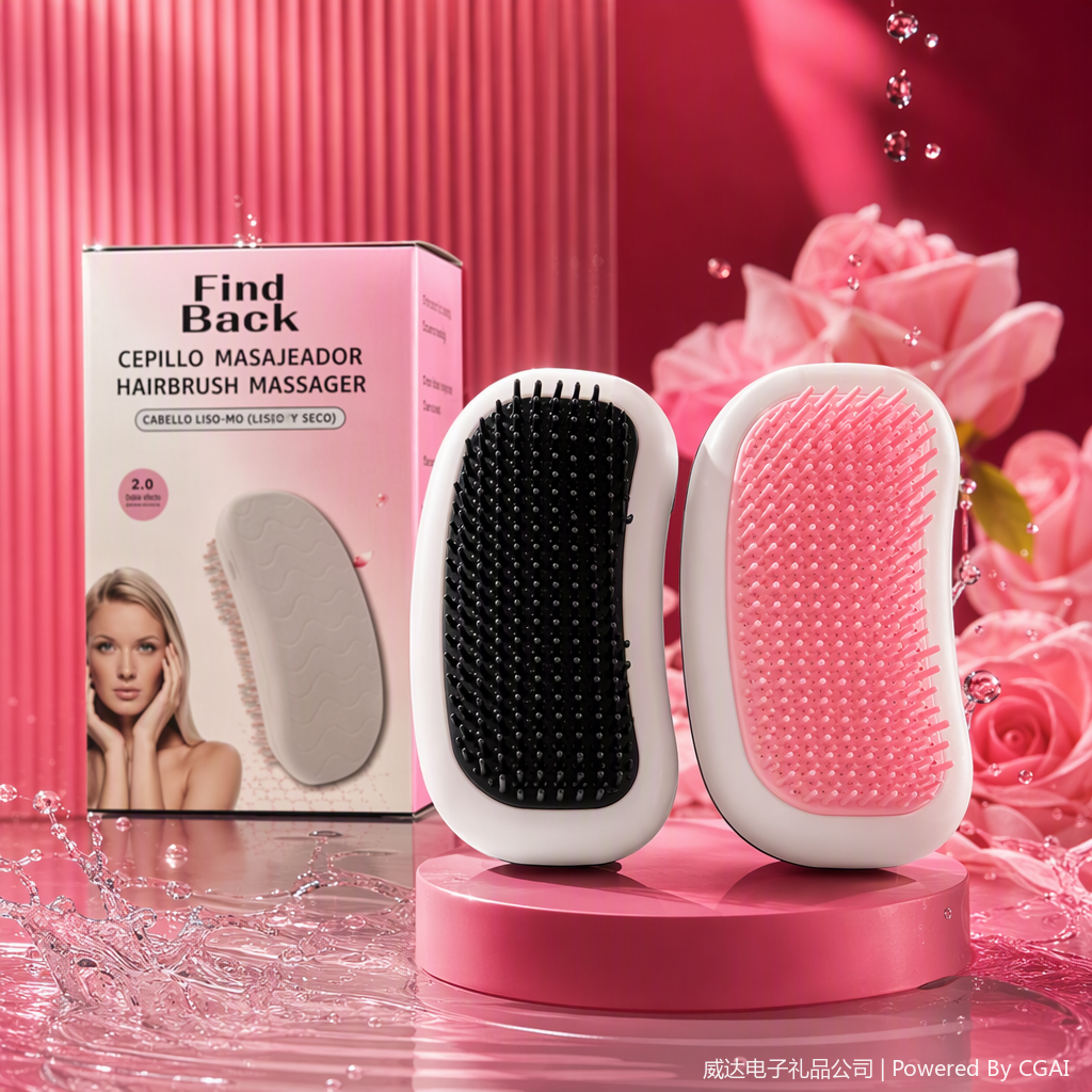 Multi-functional professional hair comb, smooth hair comb, plastic comb, hairdressing comb, beauty, skin care and makeup tools Specification image