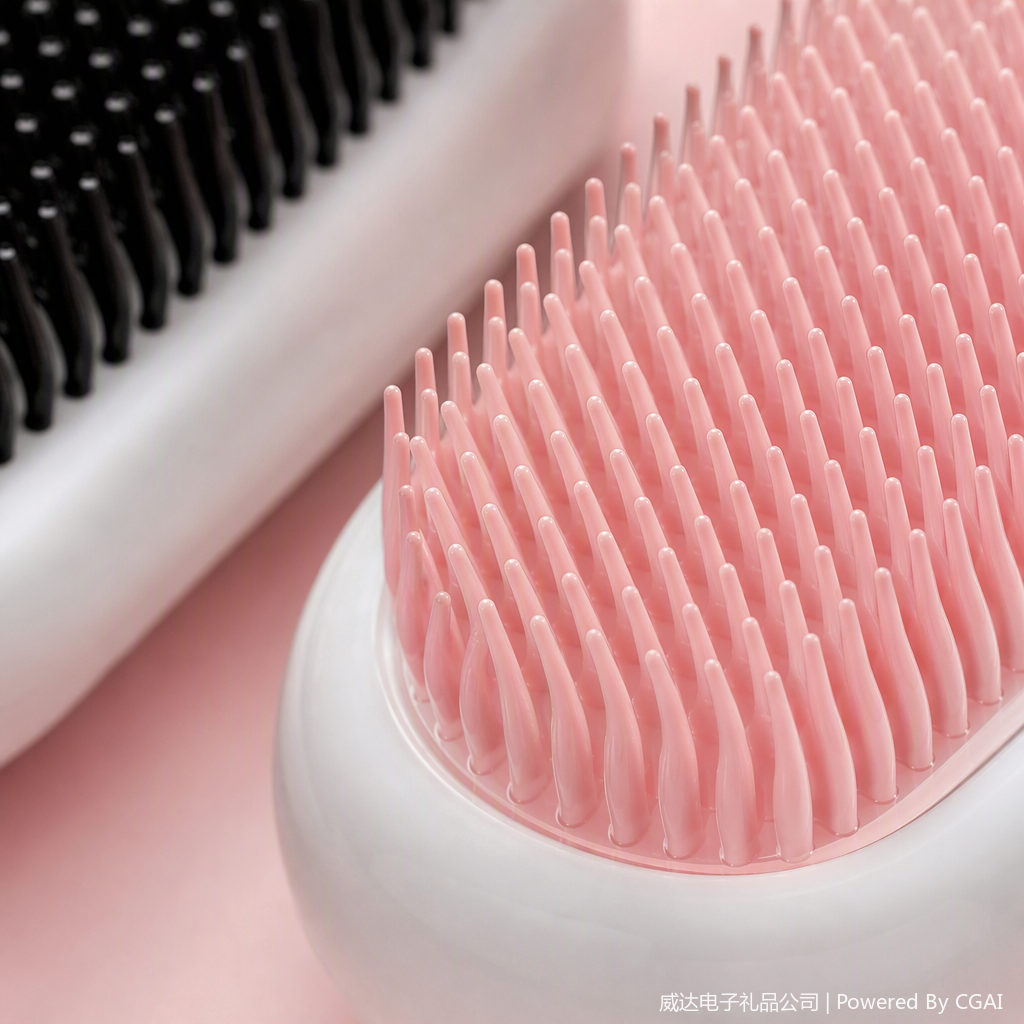 Multi-functional professional hair comb, smooth hair comb, plastic comb, hairdressing comb, beauty, skin care and makeup tools details Picture