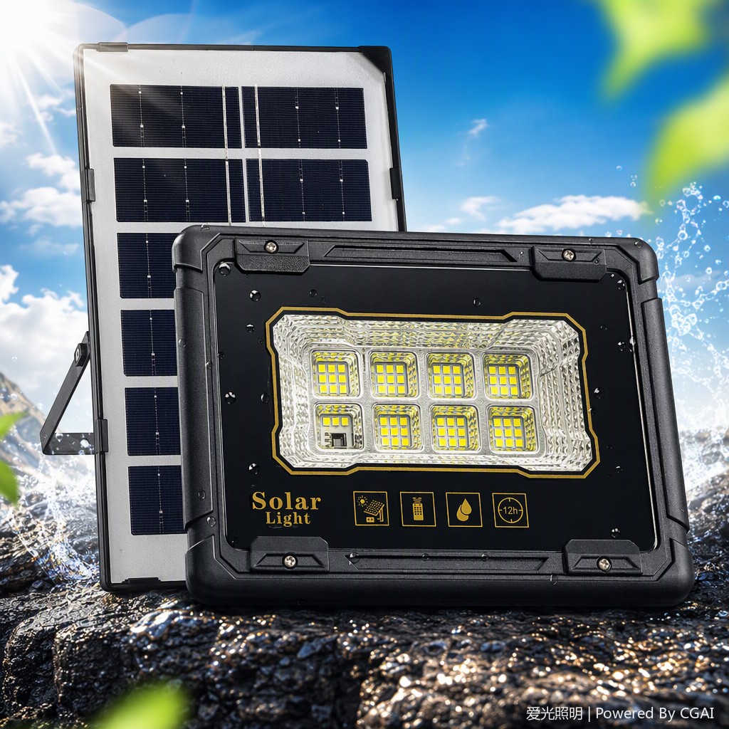 Exclusive for foreign trade, Dongfeng No. 3 model, black rainproof ultra-bright solar street lamp, garden lamp, energy-saving and environmentally friendly outdoor lighting, multiple power options available