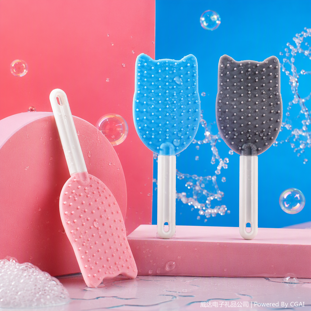 Multi-functional body care tool set, bath, back rub, brush, massage, exfoliation and cleansing wonder, portable for home use Item Picture