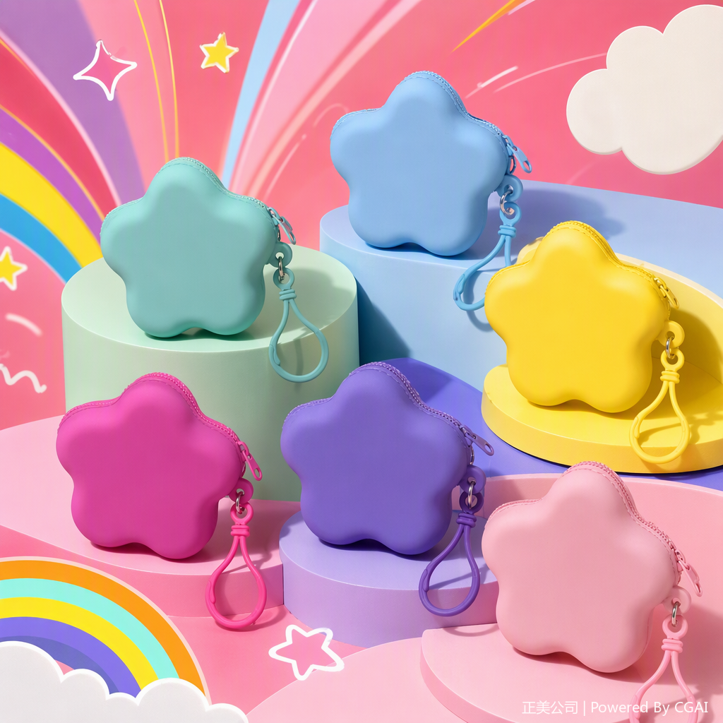 Creative colorful cloud-shaped handbag, fashionable and versatile, trendy small bag, casual coin purse for female students, gift Specification image