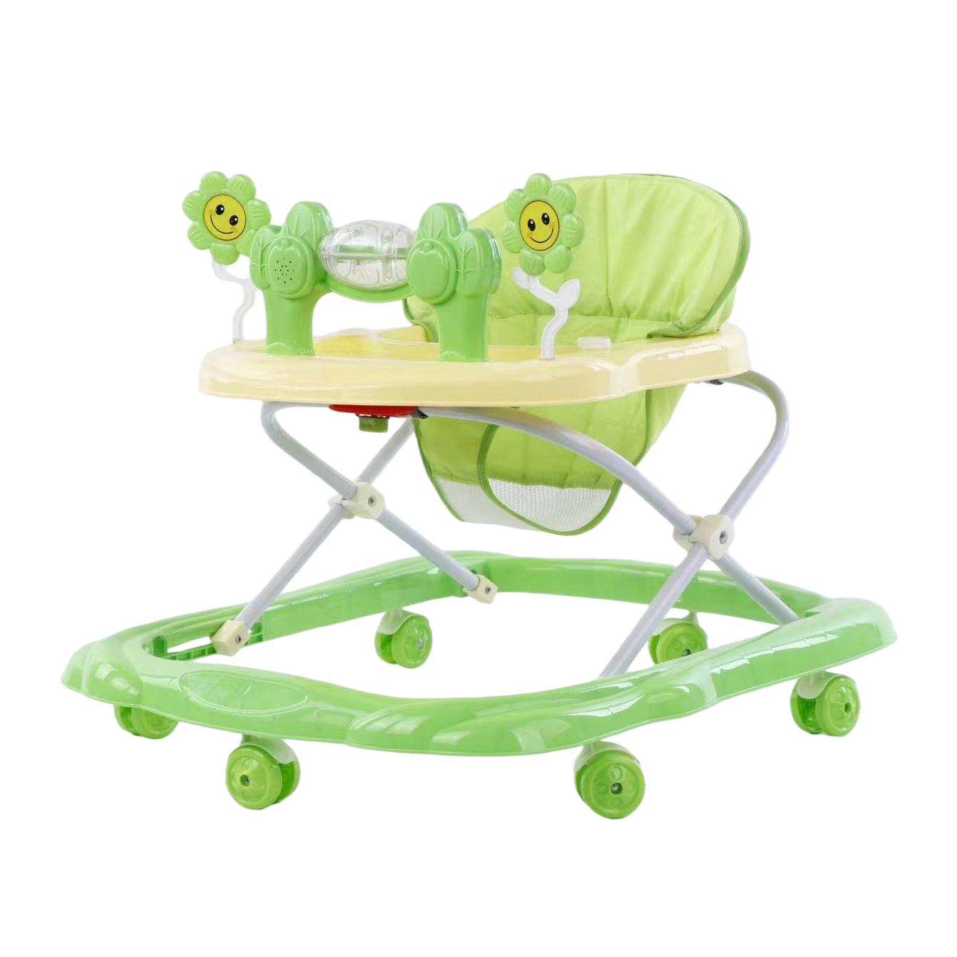 Multi-functional baby walker, children's baby stroller, baby bed, shoulder strap and seat, multi-purpose early education toys to accompany growth