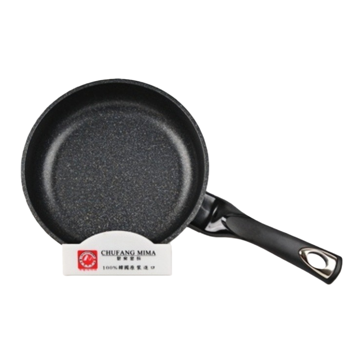 Kitchen Code: Korean original imported marble-patterned small frying pan, 20cm non-stick pan details Picture
