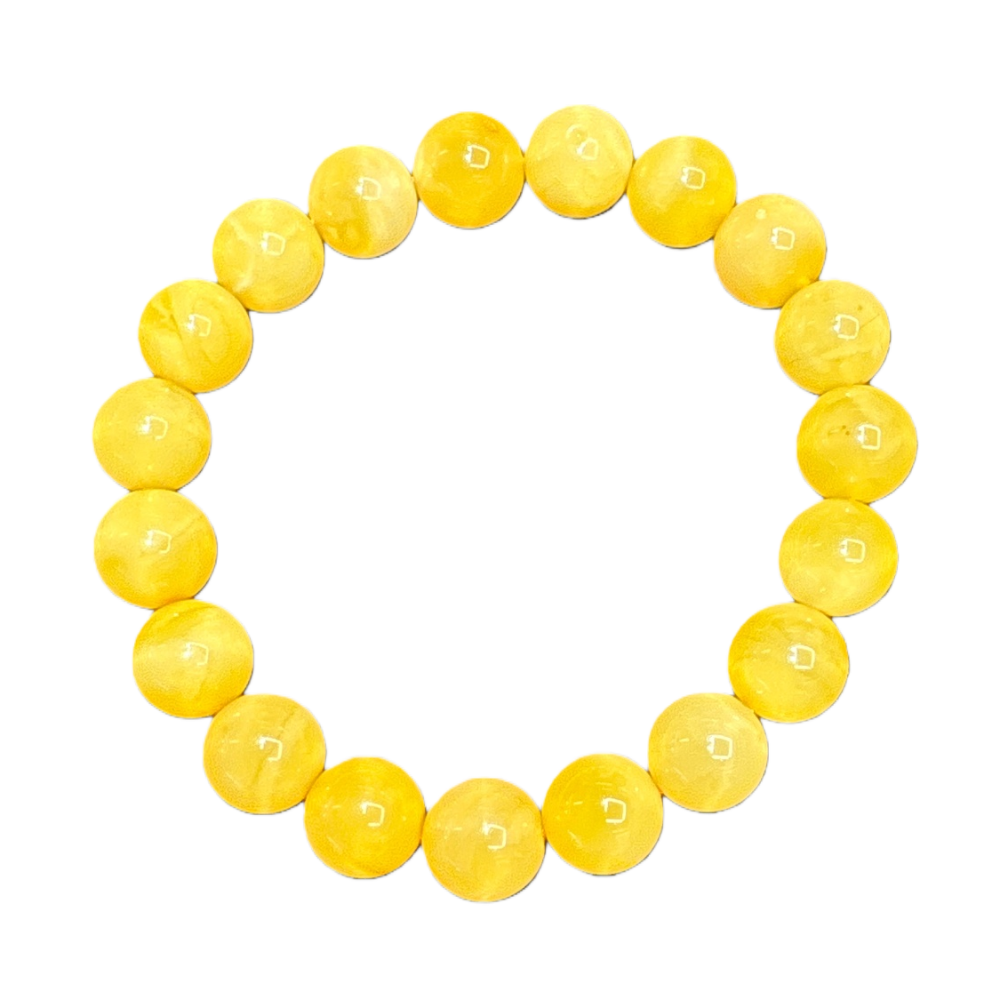 أزياء مقلدة، سوارات صفراء ذات شكل بسيط Item Picture
