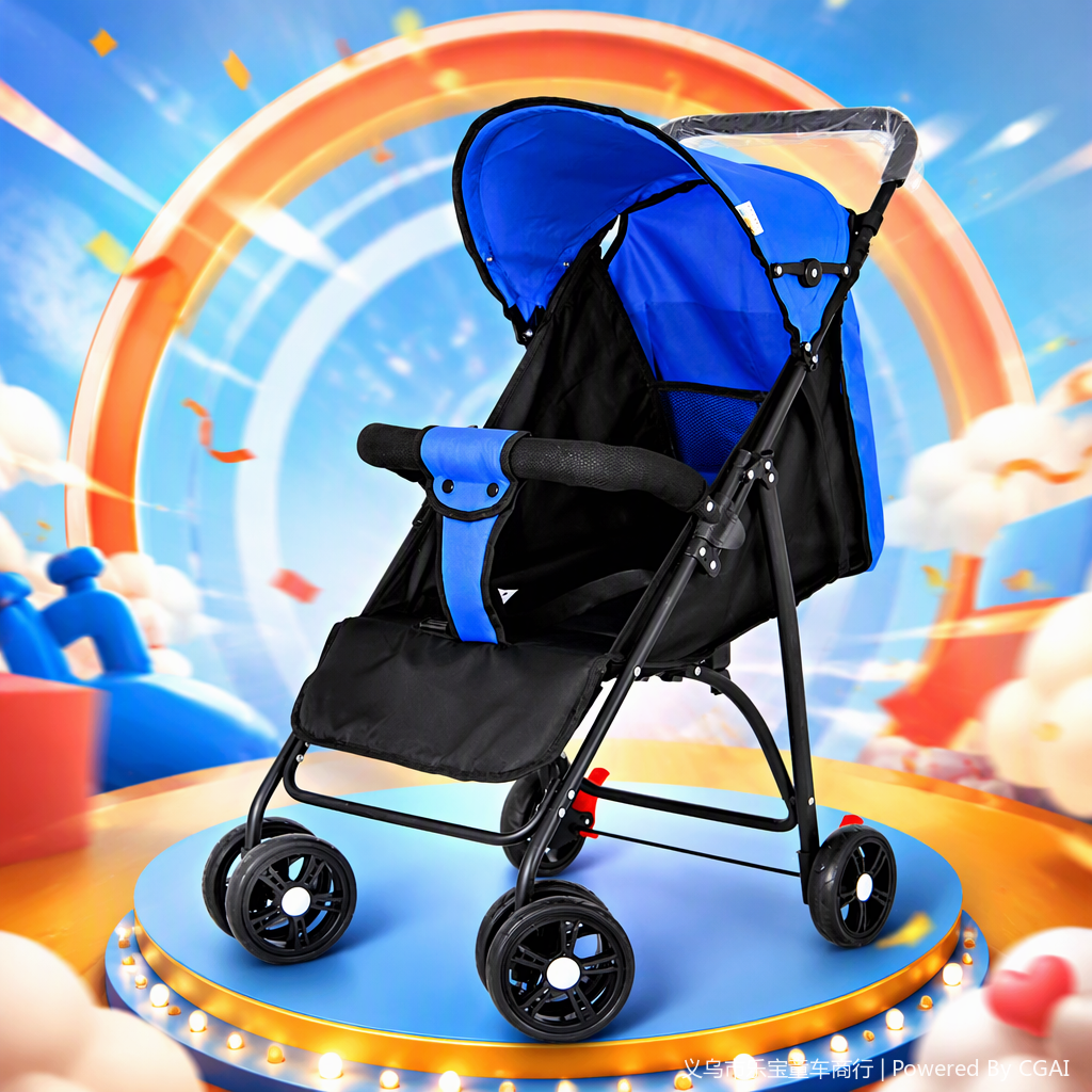 Multi-functional baby stroller, lightweight folding stroller, baby seat, infant stroller, children's stroller products Specification image