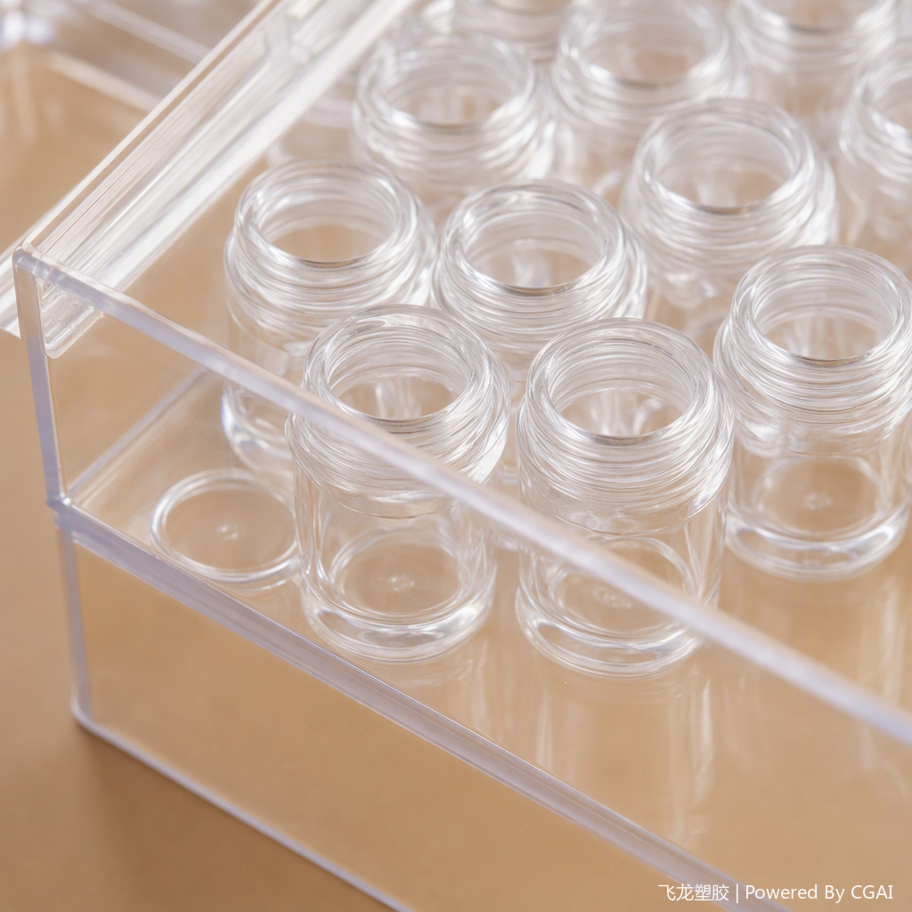 Environmentally friendly transparent plastic boxes for food storage and organization, household plastic containers and plastic boxes Item Picture