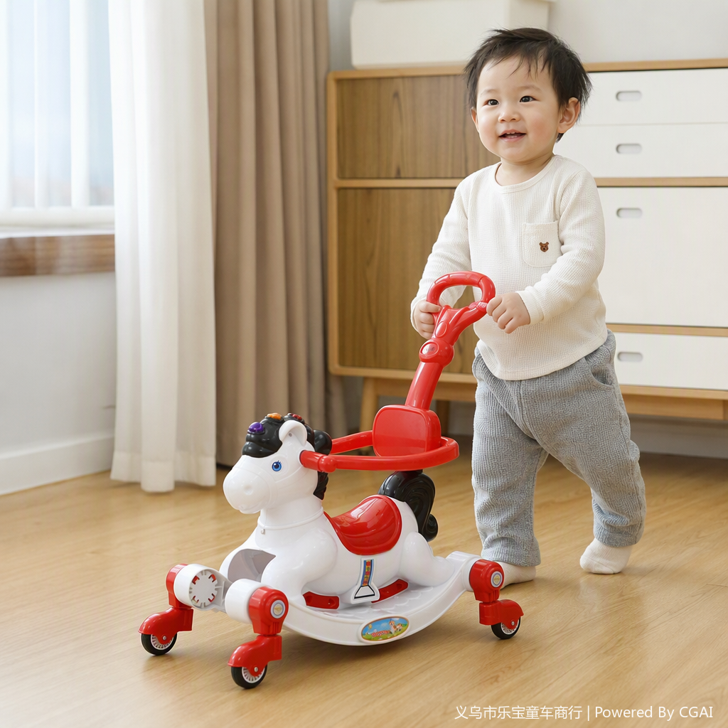 Baby rocking horses, children's early education toys, baby educational toys, gifts for newborns and infants Application Scenario