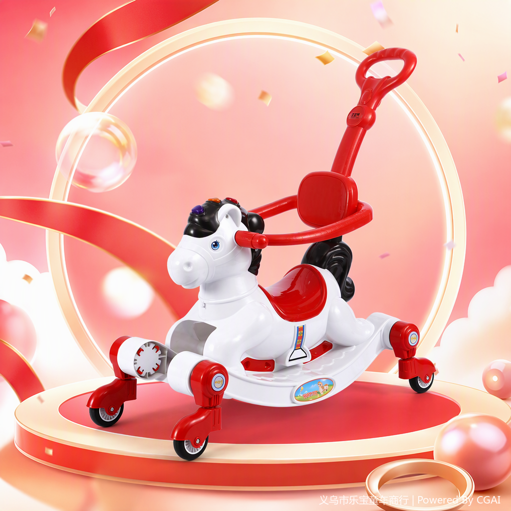 Baby rocking horses, children's early education toys, baby educational toys, gifts for newborns and infants details Picture
