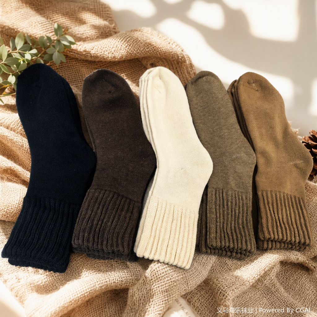 Five pairs of comfortable, breathable, casual and versatile sports socks for both men and women Specification image