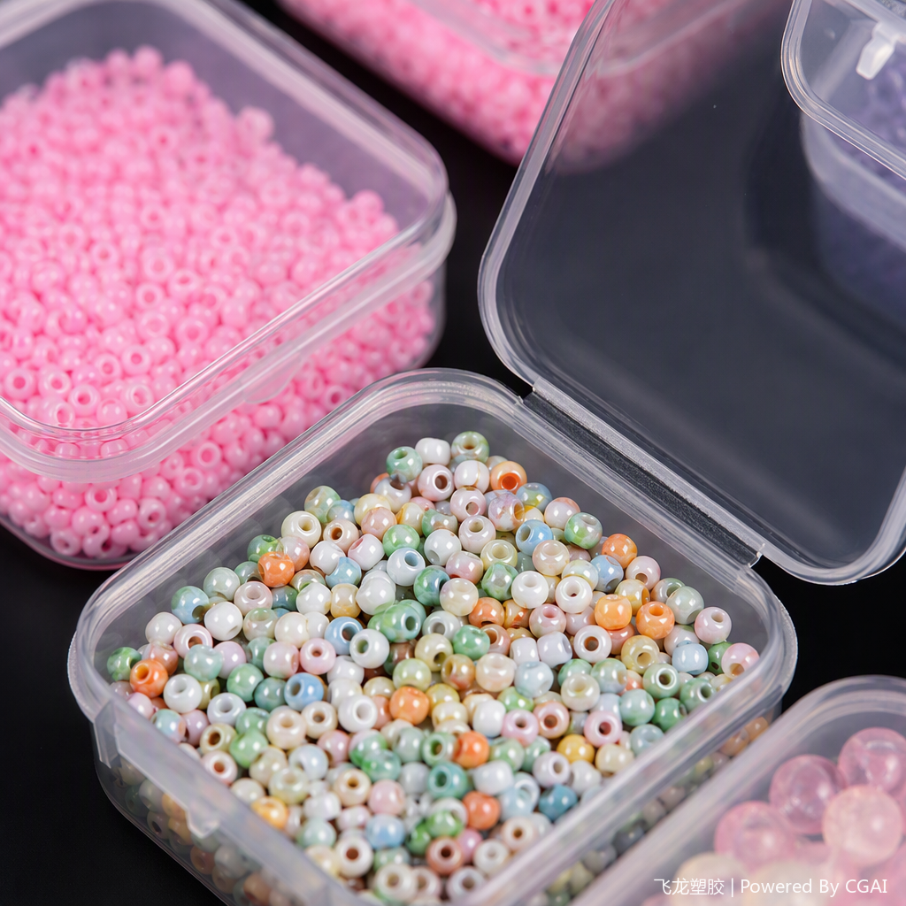 Colorful scattered beads, beaded handcrafted accessories, DIY jewelry materials, accessories, bracelets, necklaces, decorative items