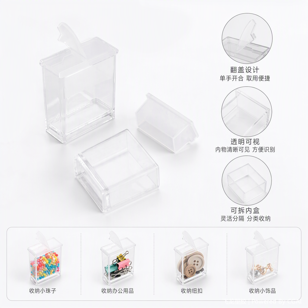 Environmentally friendly transparent plastic box packaging for food, fruits and vegetables, storage and organization box, shockproof and durable household plastic container Environmentally friendly transparent plastic box packaging for food, fruits and vegetables, storage and organization box, shockproof and durable household plastic container