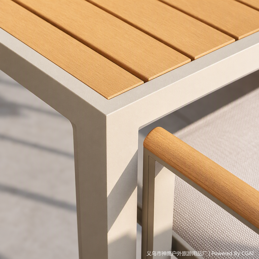 Multifuncional casual al aire libre plegable mesa y silla combinación portátil protección solar durable al aire libre juego de muebles de ocio details Picture