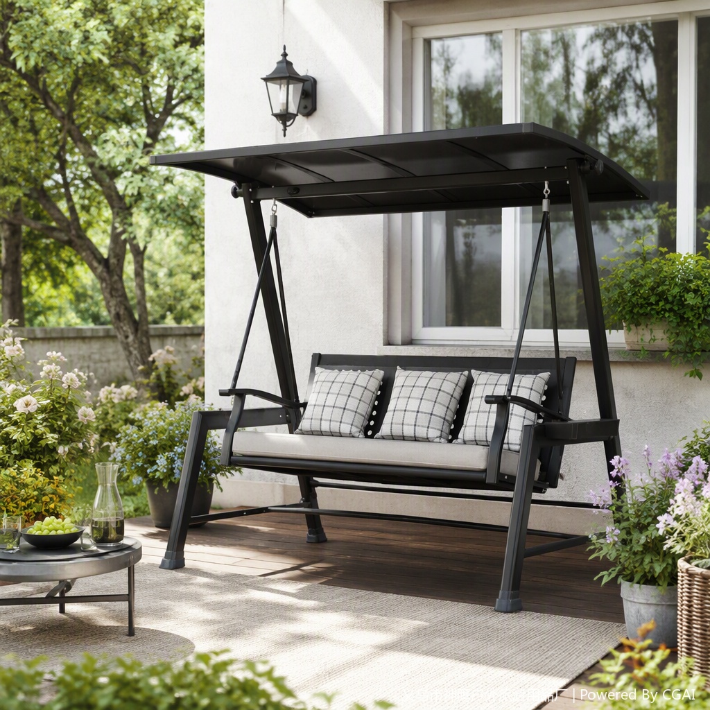 Multifuncional casual al aire libre silla colgante balcón tumbona de sol silla de ocio para el hogar verano fresco y cómodo muebles de ocio Application Scenario