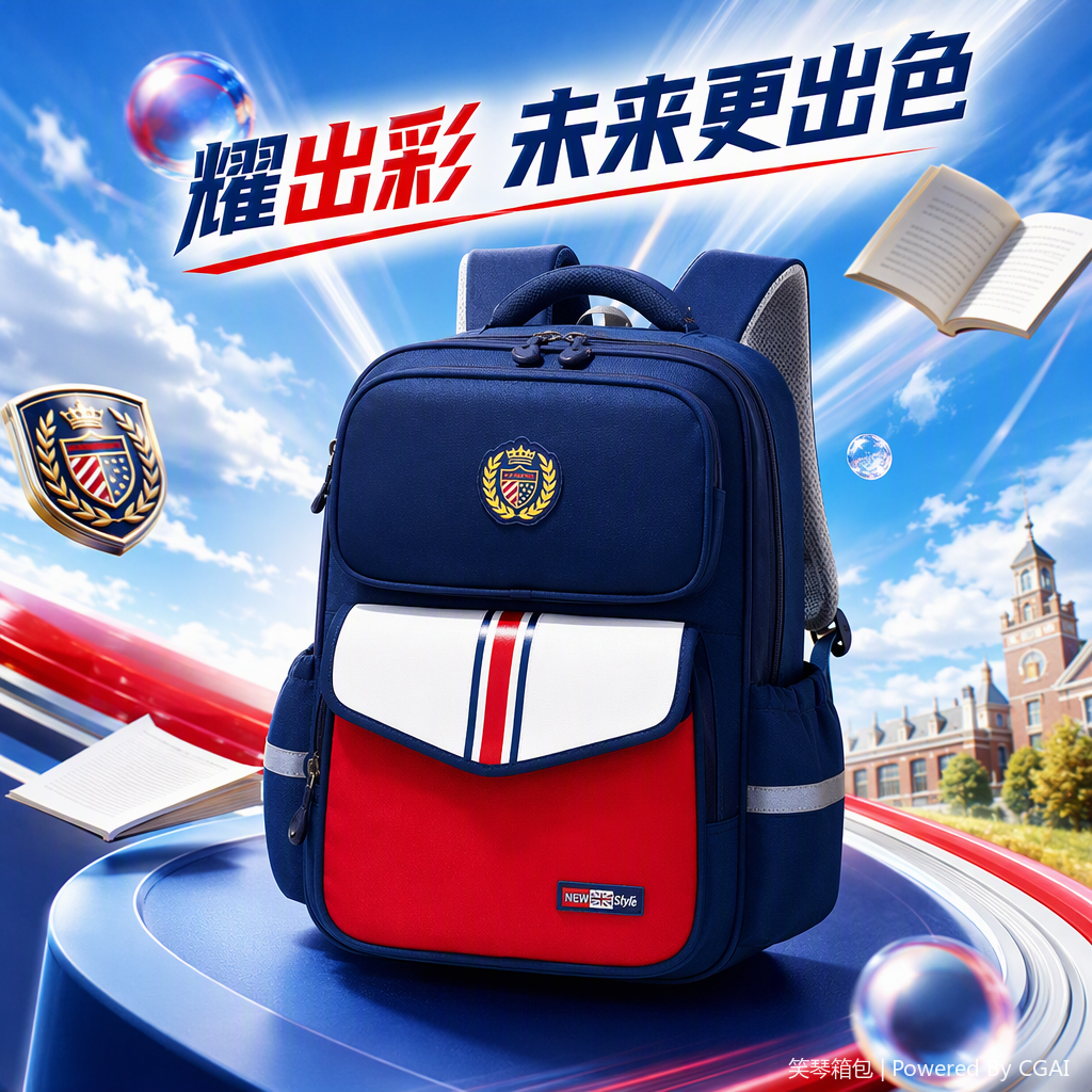 卡通图案儿童书包多功能背包学生幼儿园手提包皮具箱包儿童包