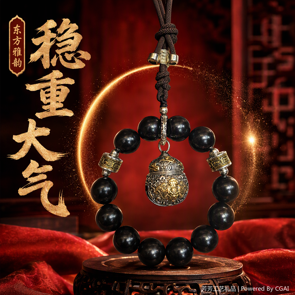 قلادة من المعدن القديم، قلادة من الخرز الأسود Specification image