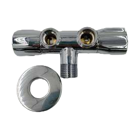The industrial Angle valve, made of metal, is corrosion-resistant and has a tight seal, making it suitable for mechanical equipment parts