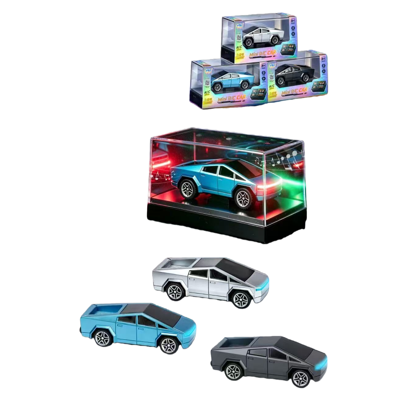 Coche de control remoto para niños dazzle color flash racing electric toys regalo del día de los niños para niños y niñas Specification image