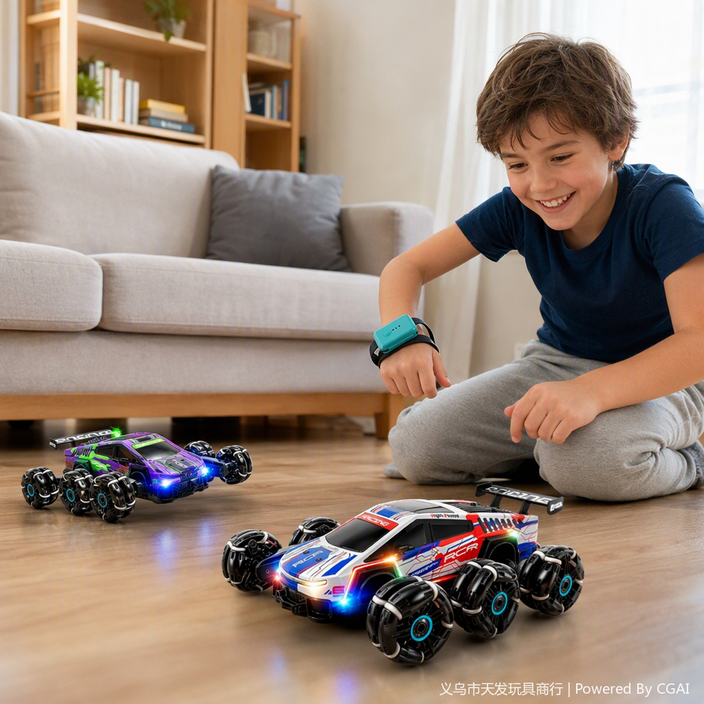 Children's remote control racing car electric toy, high-speed drifting, portable charging, Children's Day gift suitable for boys and girls Specification image