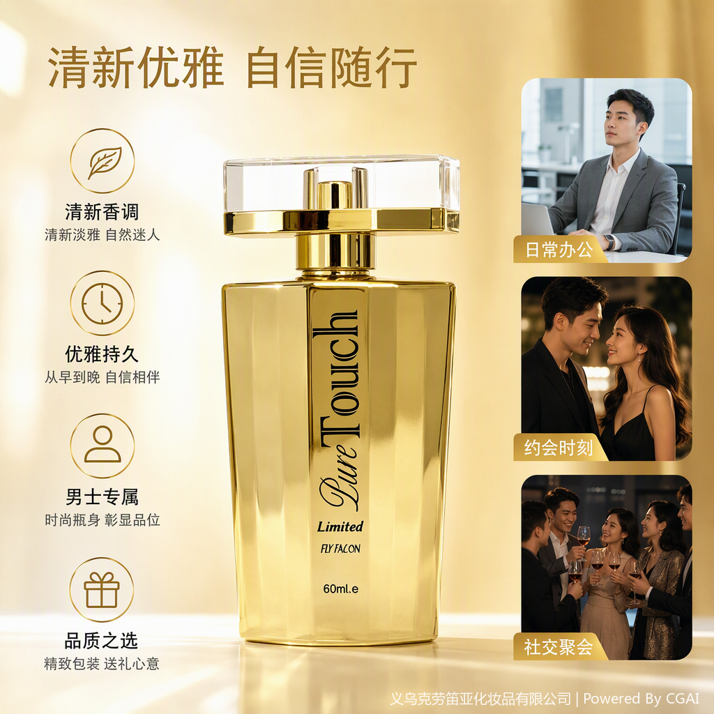 Men's perfume, long-lasting light scent, men's fragrance, men's makeup perfume, men's fragrance spray, men's special perfume, men's fragrance, elegant men's perfume gift box Specification image