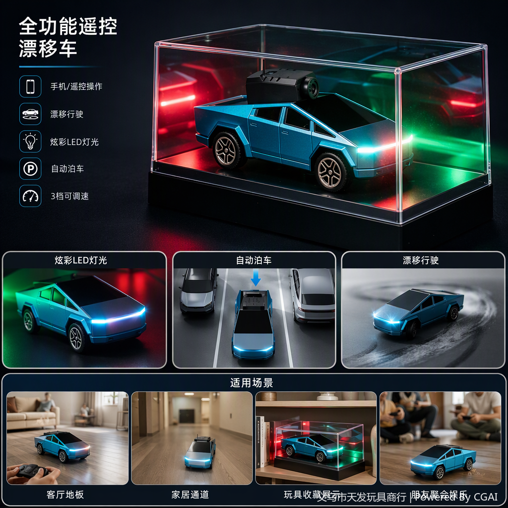 Niños rc racing electric toy car dazzle color flash carga deriva de alta velocidad para niños regalo