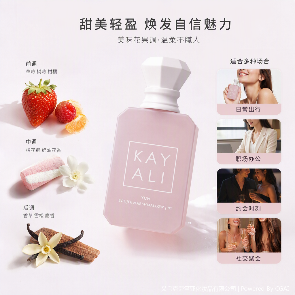 Long-lasting light fragrance Women's Perfume, fresh floral and fruity aroma, delicate and natural fragrance spray, women's perfume spray Specification image