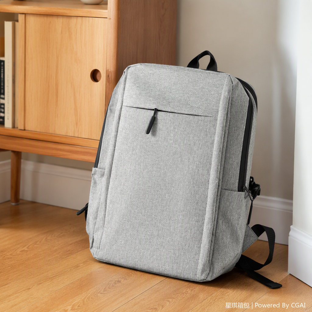Fashionable and lightweight backpack for both men and women, multi-purpose leather backpack, travel and leisure bag