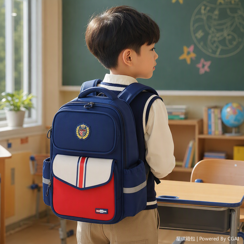 Colorful Katong children's schoolbags, student backpacks, kindergarten handbags, baby handbags, children's leather goods bags
