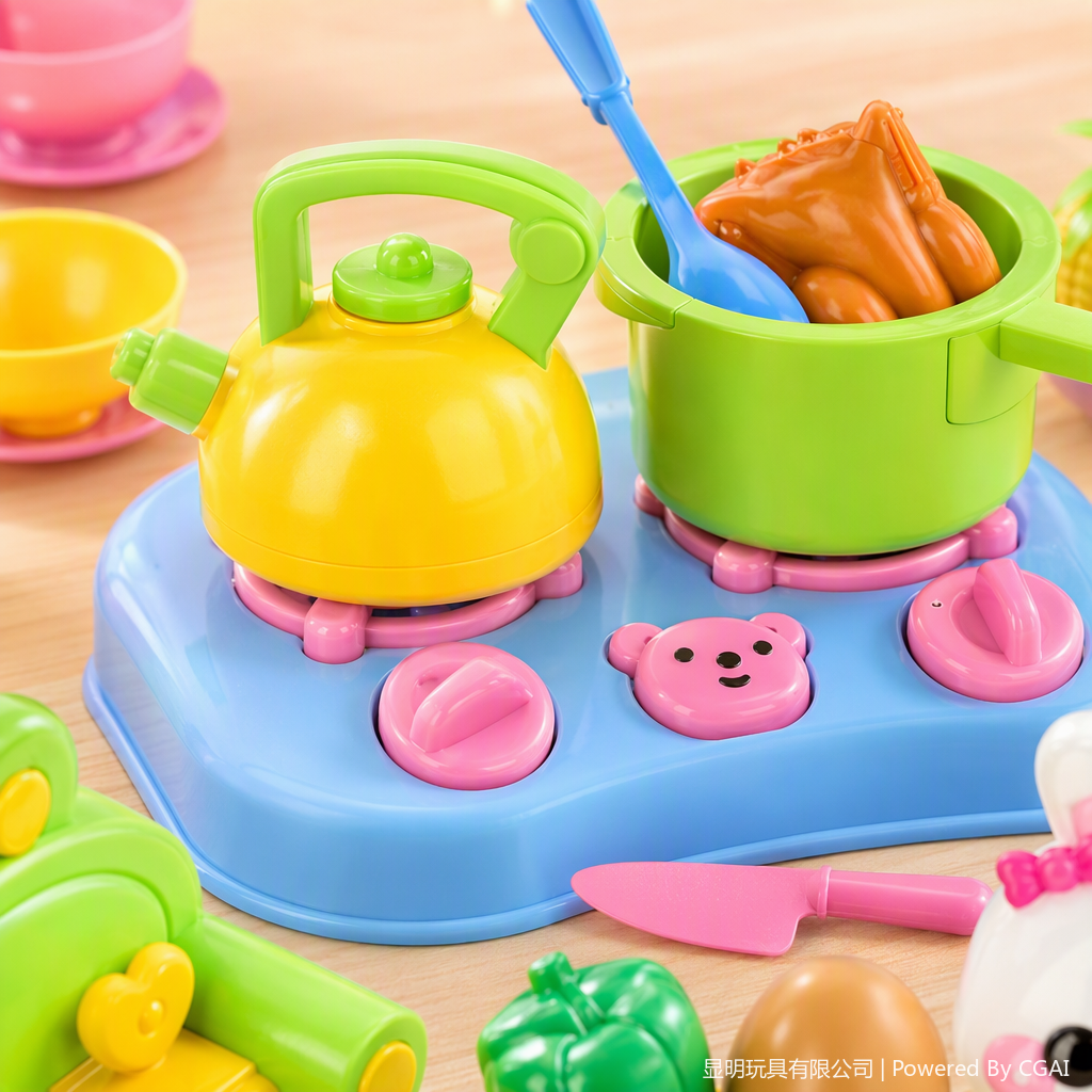 Trendy Fun Play House Children's House, Kitchen Toy Set, Fun Interactive and educational games, children's early Education gifts Application Scenario